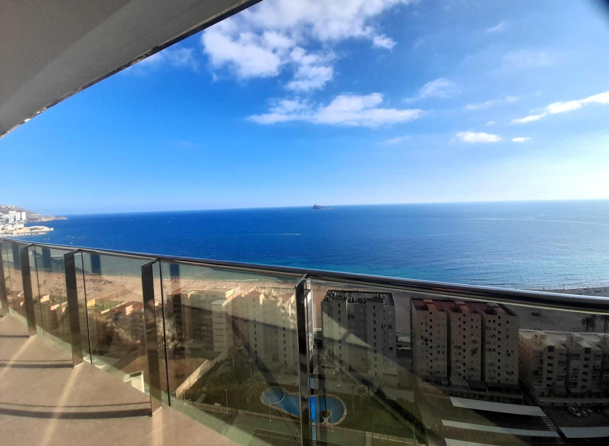 Sunset Cliffs Sea View Apartments 14 Floor Benidorm Exterior foto