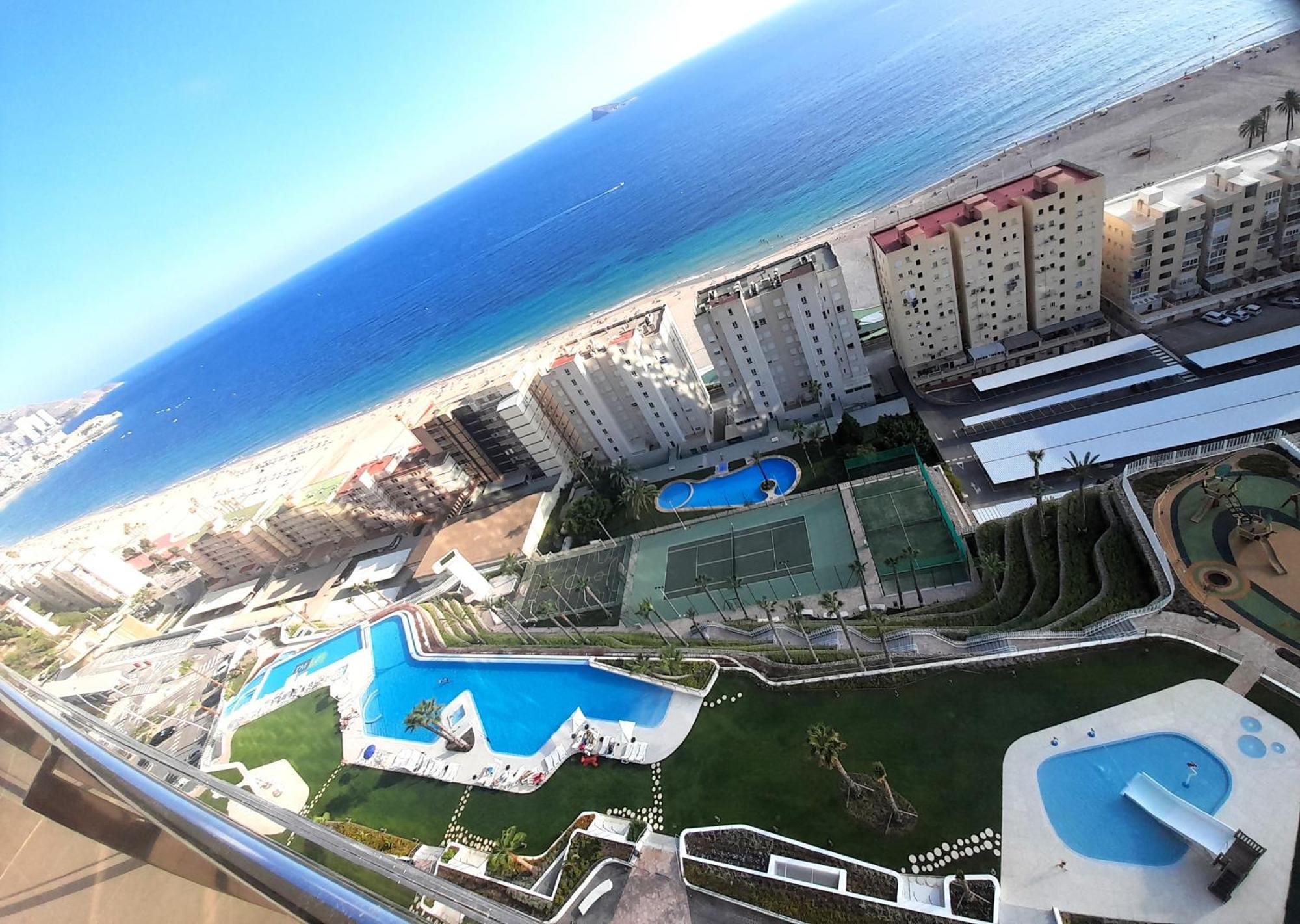 Sunset Cliffs Sea View Apartments 14 Floor Benidorm Exterior foto