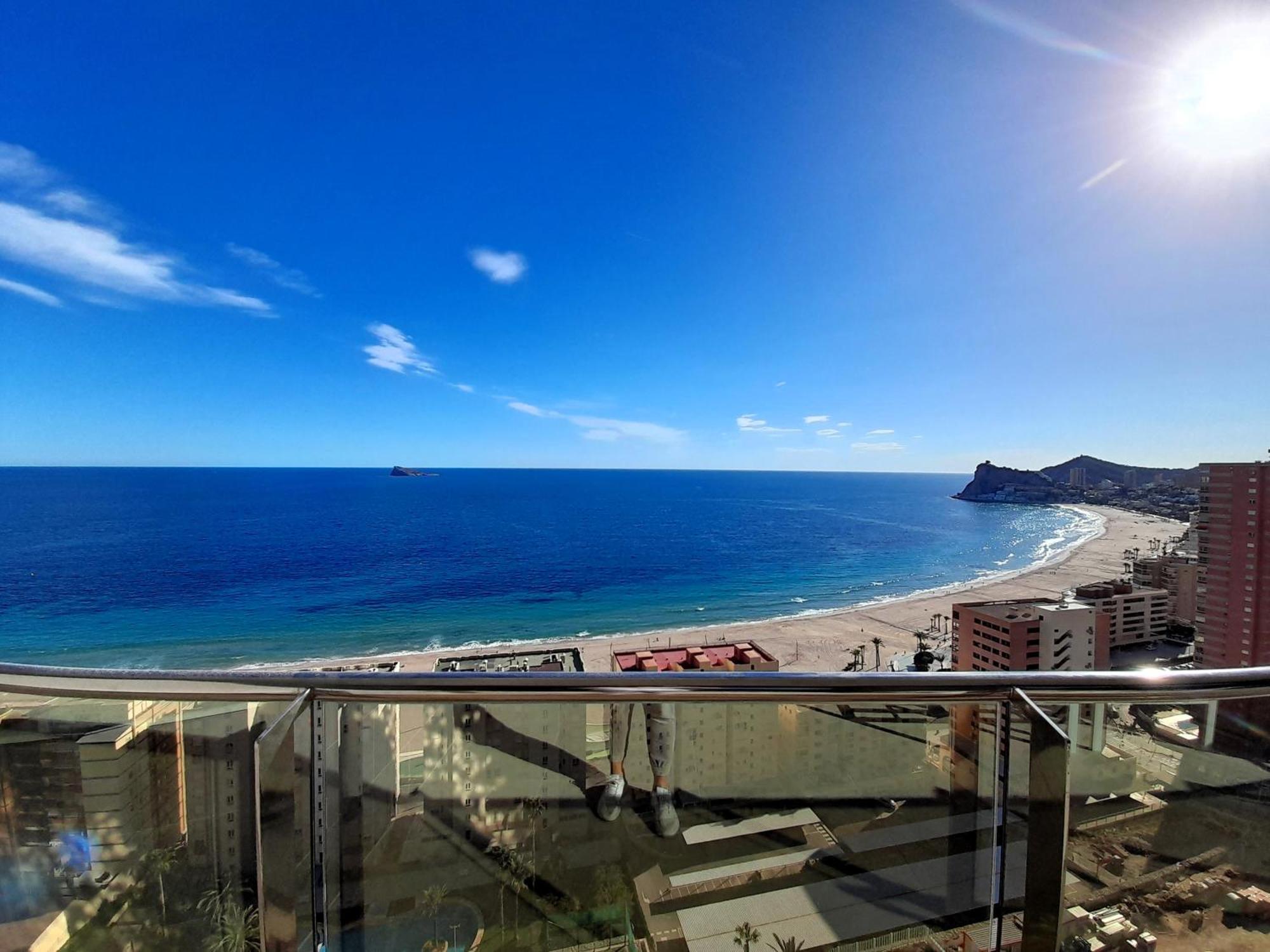 Sunset Cliffs Sea View Apartments 14 Floor Benidorm Exterior foto