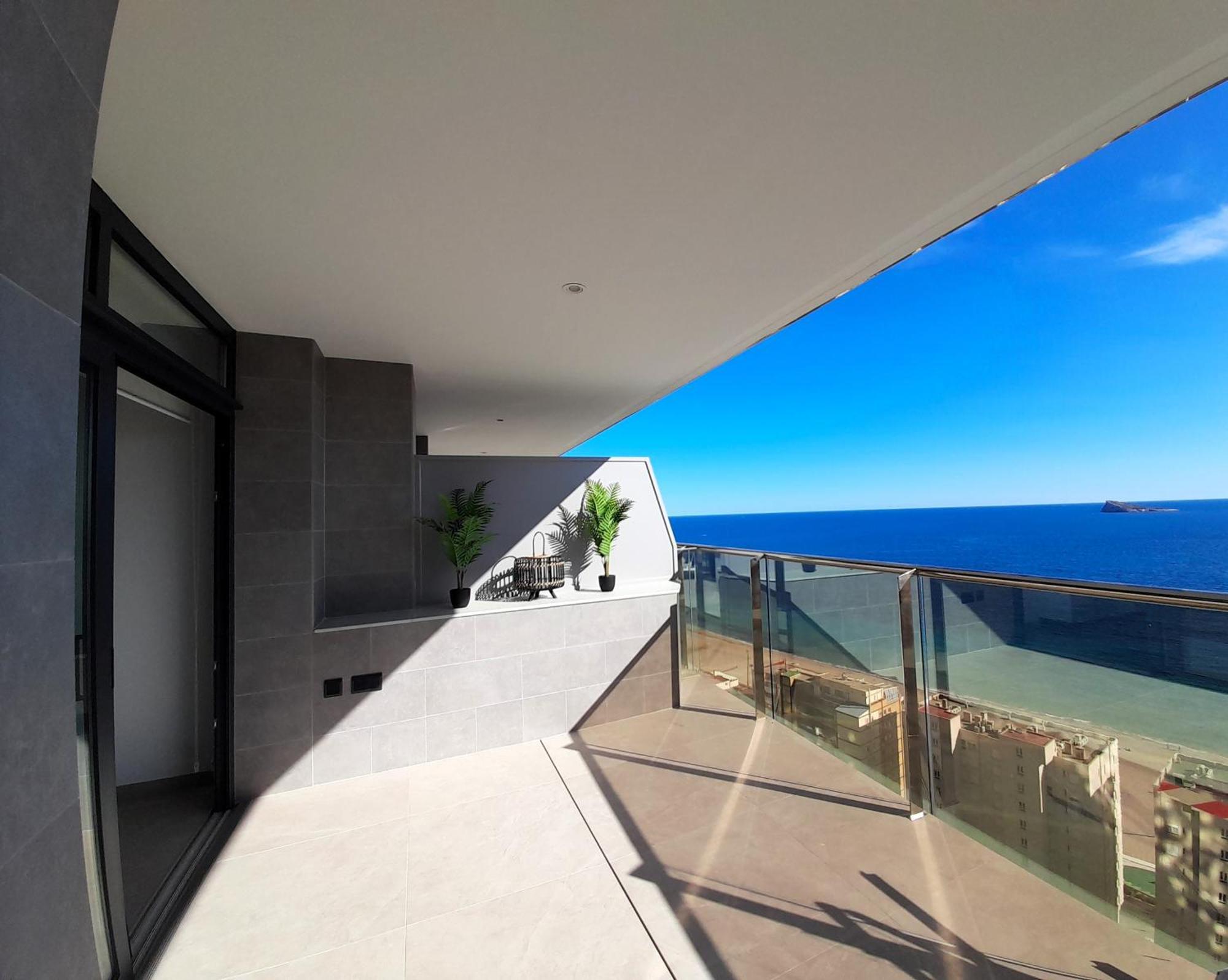 Sunset Cliffs Sea View Apartments 14 Floor Benidorm Exterior foto