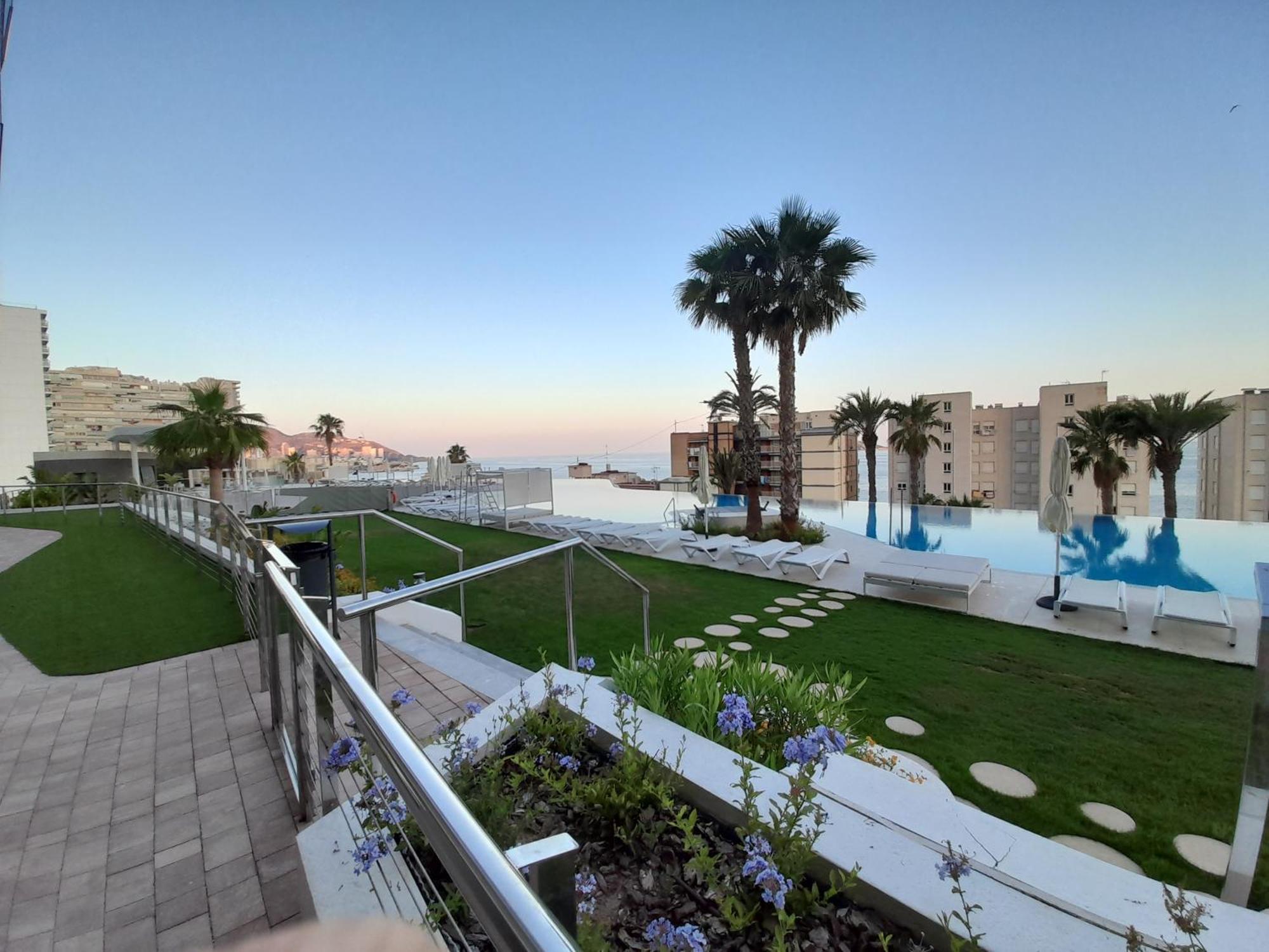 Sunset Cliffs Sea View Apartments 14 Floor Benidorm Exterior foto