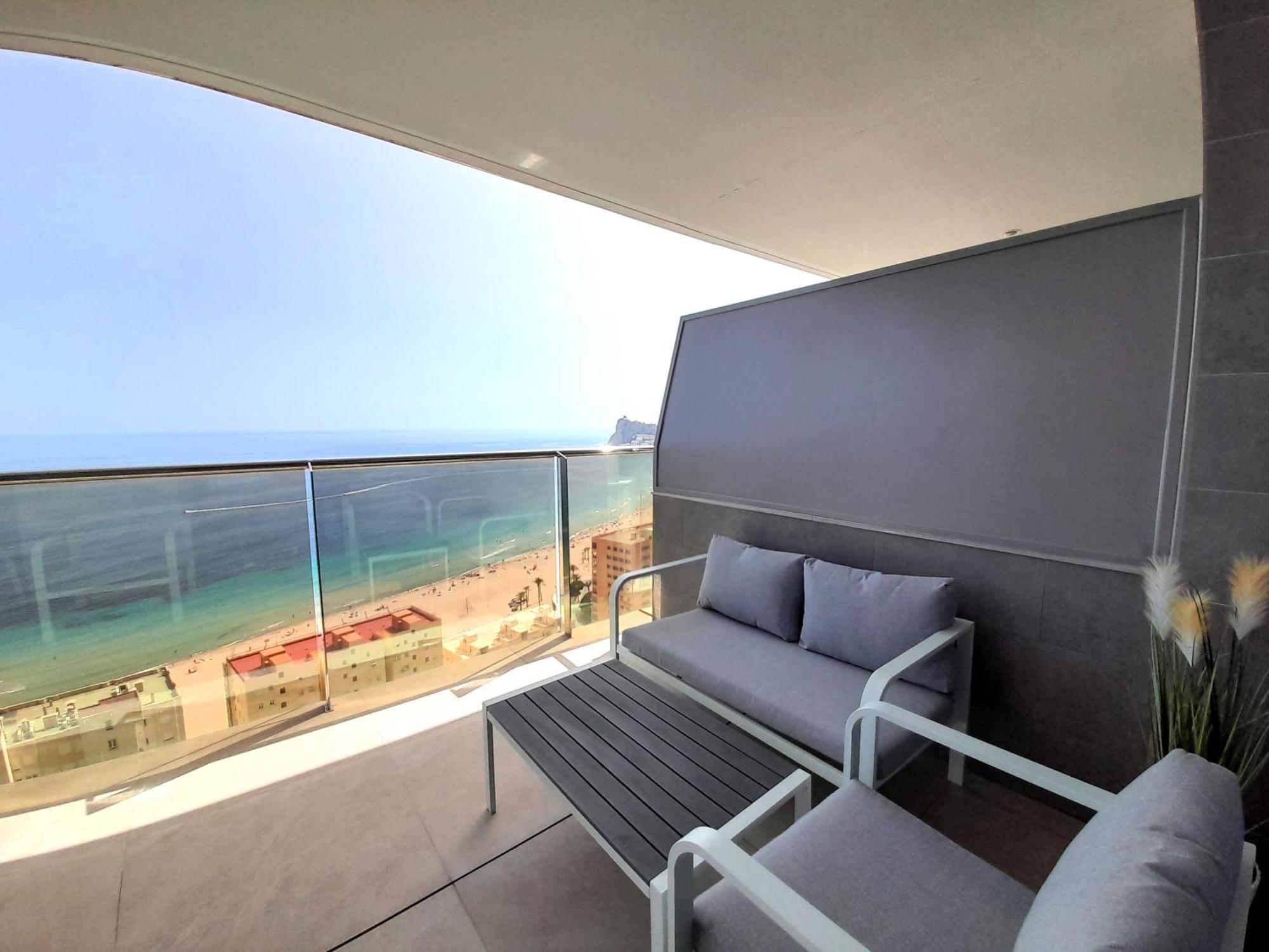 Sunset Cliffs Sea View Apartments 14 Floor Benidorm Exterior foto