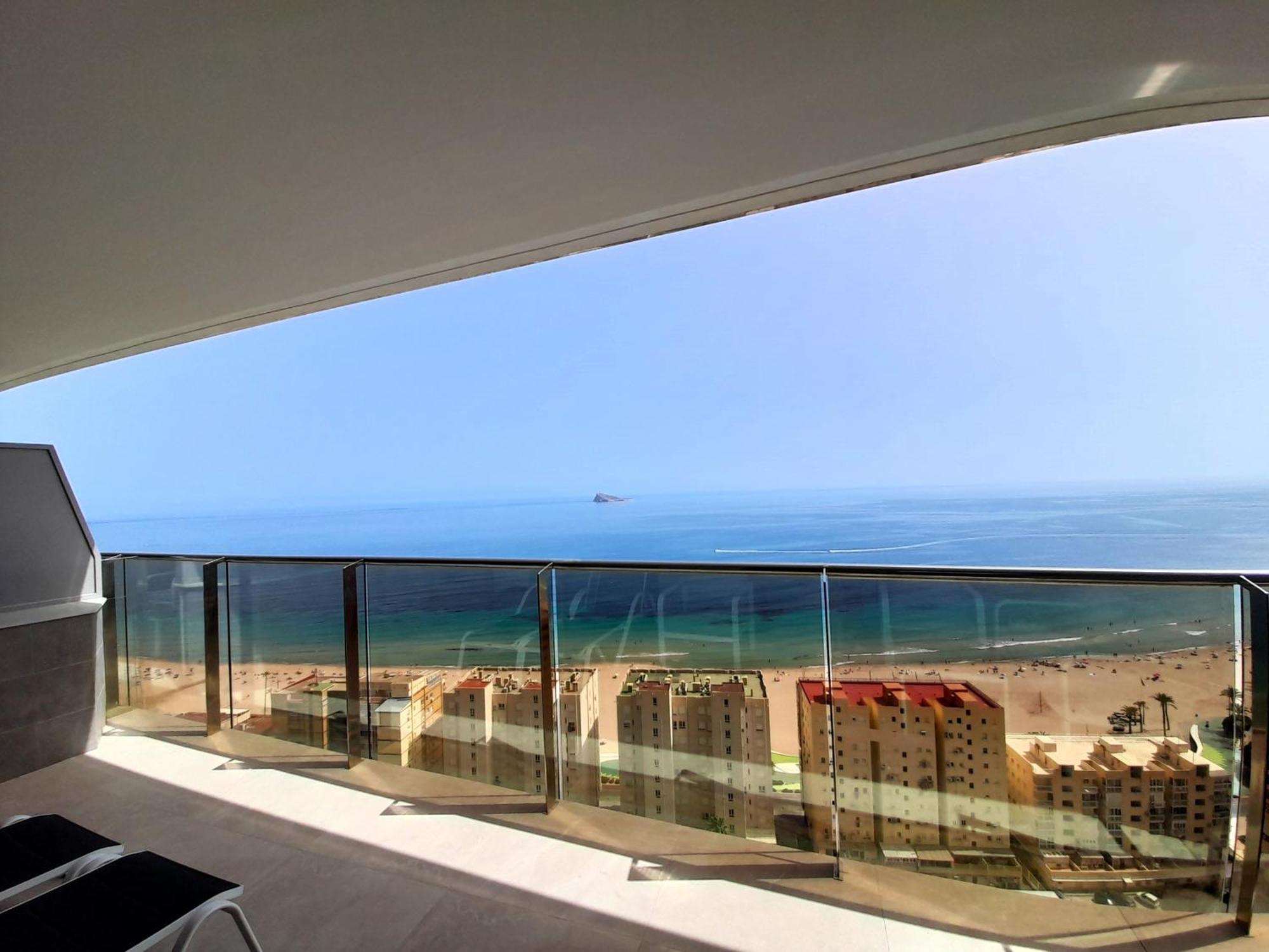 Sunset Cliffs Sea View Apartments 14 Floor Benidorm Exterior foto