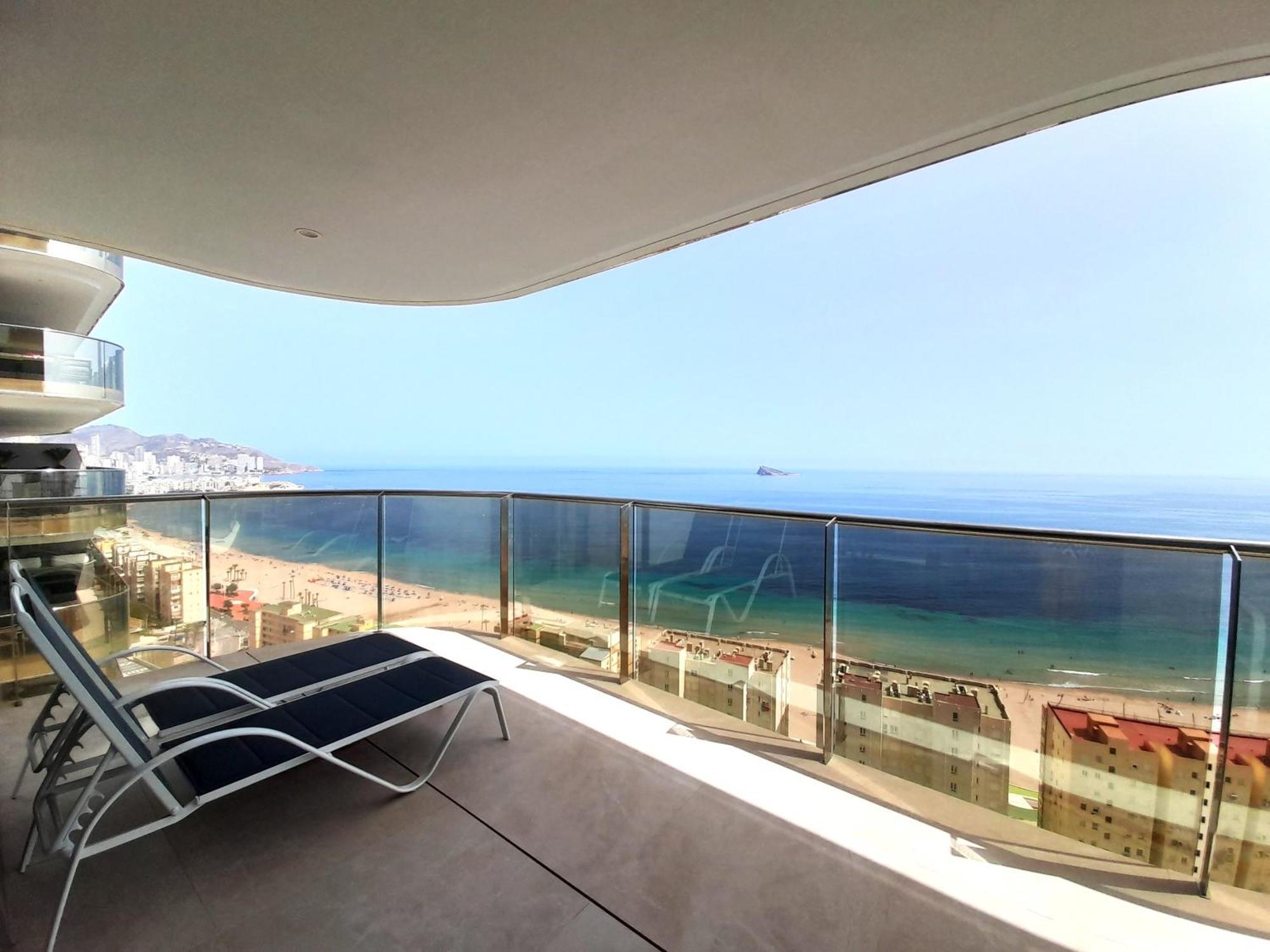 Sunset Cliffs Sea View Apartments 14 Floor Benidorm Exterior foto