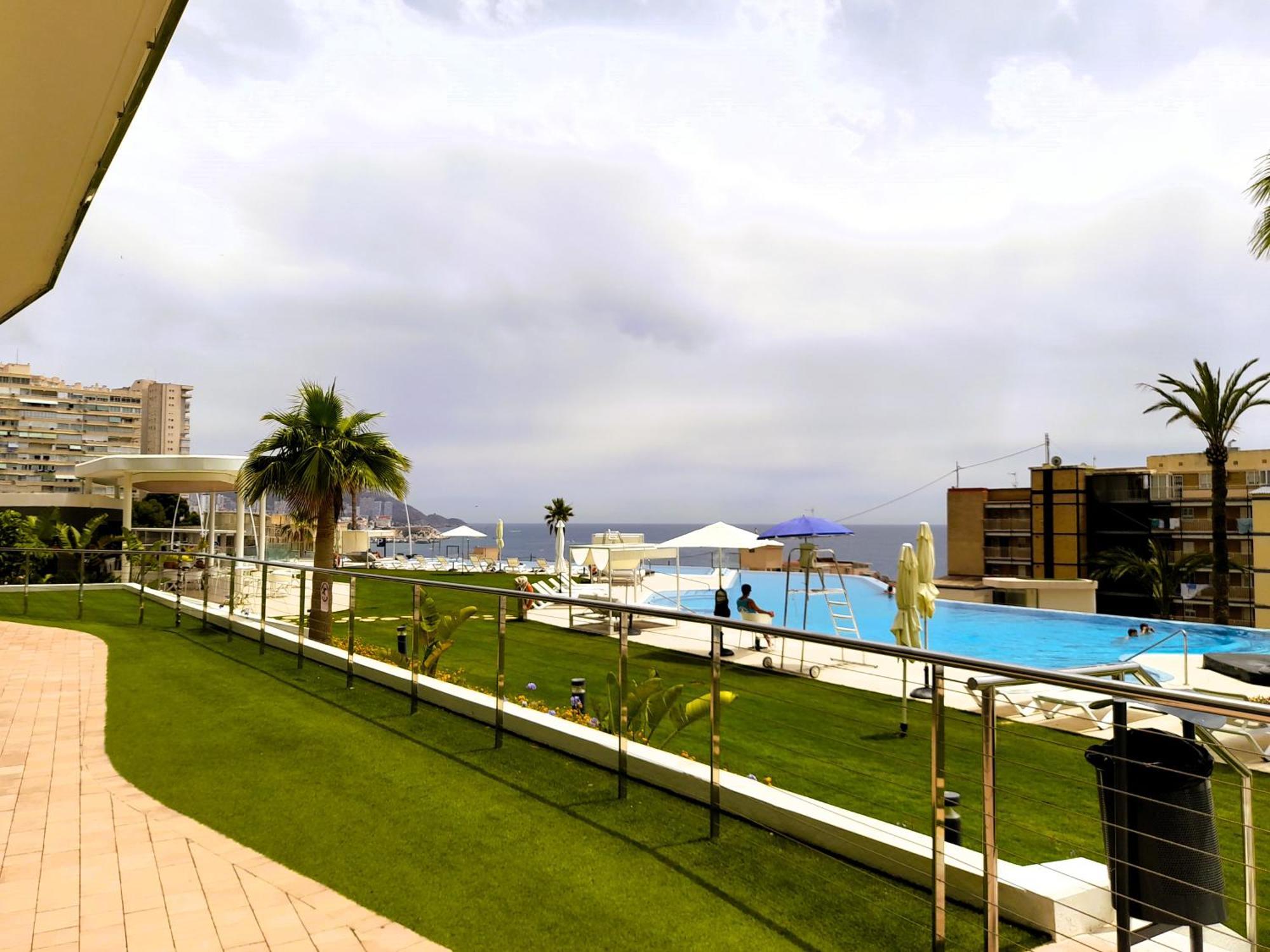 Sunset Cliffs Sea View Apartments 14 Floor Benidorm Exterior foto