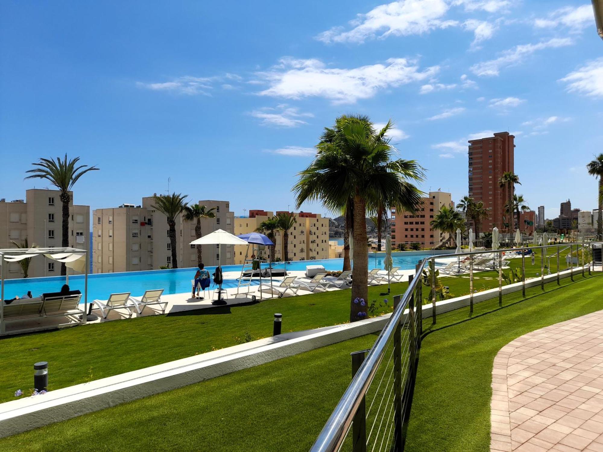 Sunset Cliffs Sea View Apartments 14 Floor Benidorm Exterior foto